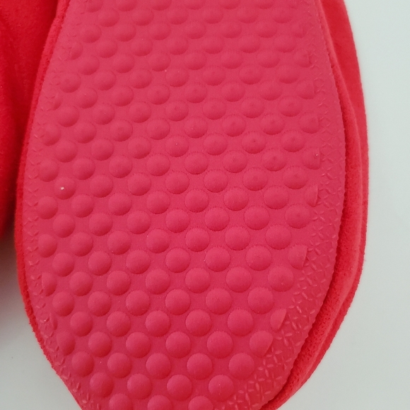 Rest your Soles Red Reindeer Slippers M 7-8 - Picture 3 of 5